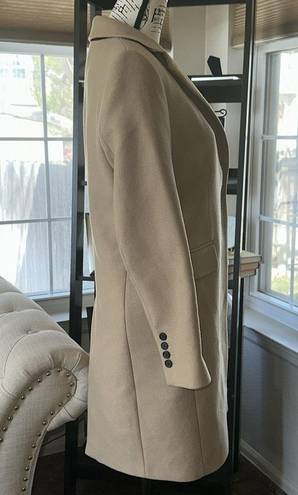 ZARA  Menswear Style Long Wool Coat Camel