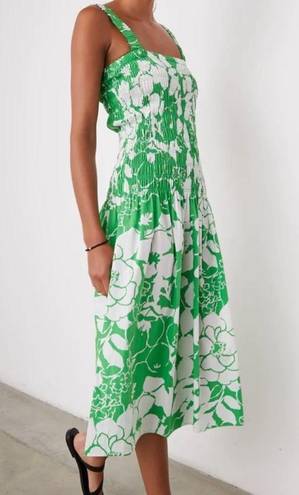 Rails NWOT  Seville Dress in Green Lotus XL sundress