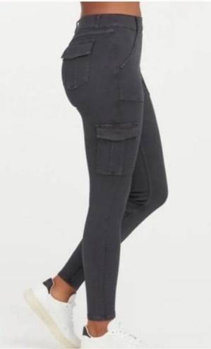 Spanx  stretch twill ankle cargo pant and washed black C17