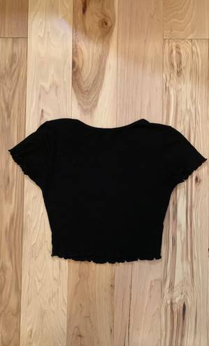 TJ Maxx Black Crop Top