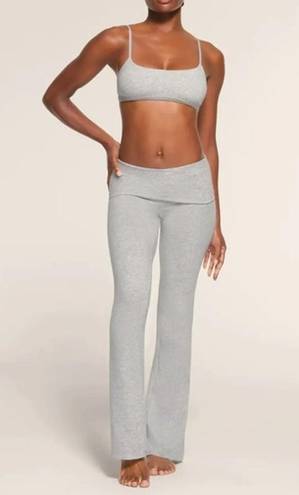 SKIMS Womens cotton jersey foldover pant light heather grey/gray size  women's small NWT NEW RARE Gray - $125 New With Tags - From kaylee