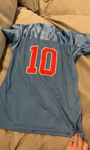 Rebel Rags Powder Blue Ole Miss Jersey