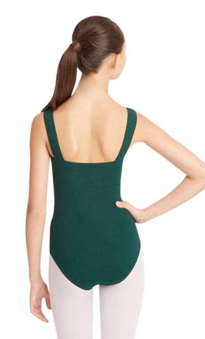 Capezio green princess tank leotard