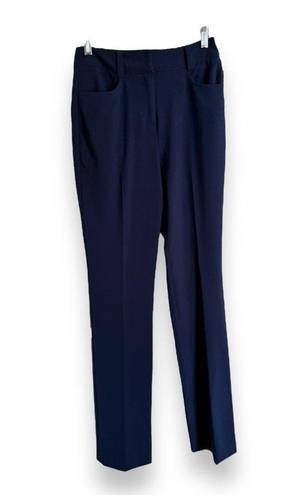 NY &  New York  Company Womens Pants Sz 2 Tall Navy Blue Dress NEW