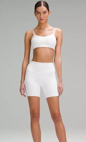 Lululemon White Like a Cloud Bra Light Support, B/C Cup 