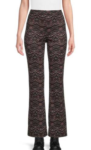 No Bo Nwt   Junior's Print Flared Pants black soot size xsmall(1) bell bottoms