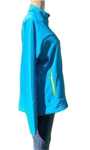 Marmot Womens Tempo M3 Soft Shell Lightweight Jacket Coat Sea Blue Large NWT