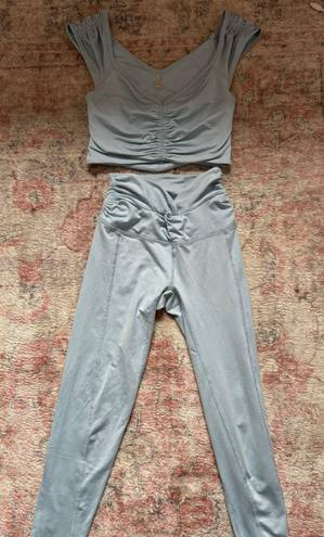 Free People Movement blue set