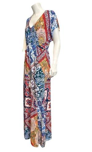 One World  L Maxi Multicolor Full Length Dress