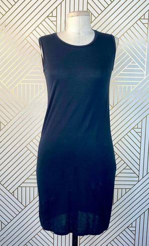 Everlane  The Luxe Drape Muscle Tank Dress Navy