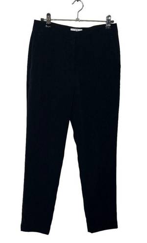 Krass&co  Essentials Black Cigarette Trousers Cropped Pants Japanese Fabric Womens XS