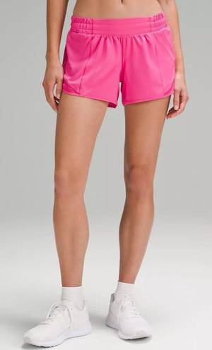 Lululemon Hotty Hot Short 4” Sonic Pink