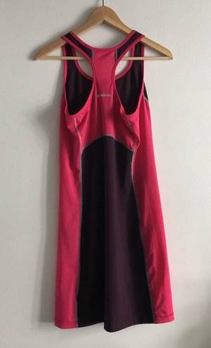 Patagonia  Color Block Racer‎ Back Sleeveless Athletic Shift Dress Womens …