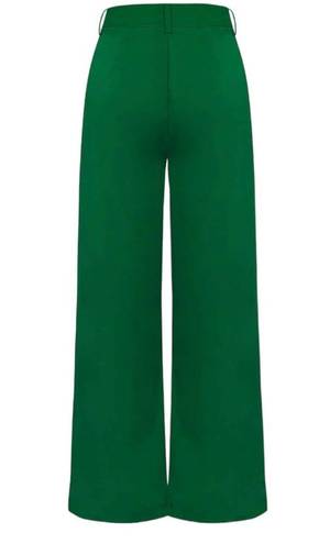 Micas  Green Wide Leg Slacks Pants Size Large