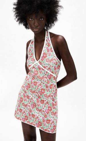 ZARA Floral Halter Dress Multi Size M - $45 (10% Off Retail) - From Justine