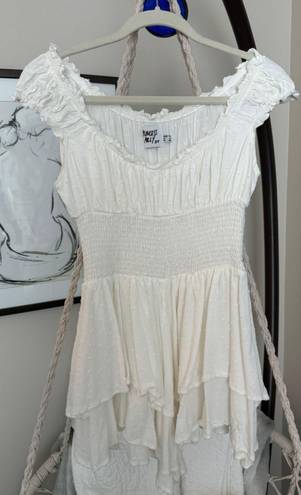 Princess Polly White Romper Dress