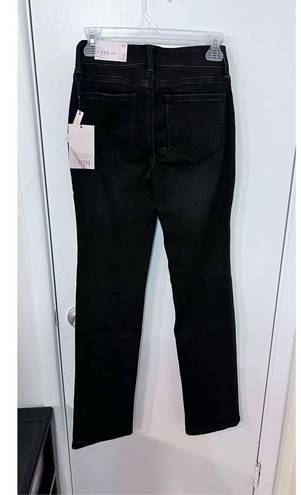 NYDJ  JEANS MARILYN STRAIGHT LIFTXTUCK TECHNOLOGY DARK JEANS SIZE 00 NEW P1-155