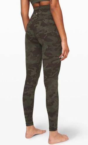 Lululemon Align High Rise Pant Legging 28” size 14; camouflage; Great Condition