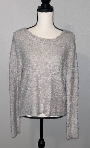 Arizona Jean Company Grey Fall Cozy Lounge Sweater Size Medium