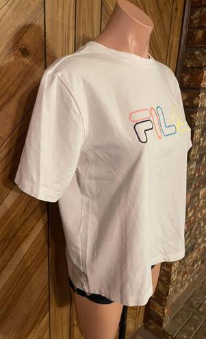 FILA Neon Logo Women’s Crew Neck T-Shirt