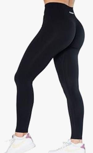 Aurola Black Leggings