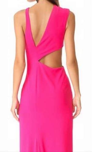 Halston Heritage Halston Pink Cutout Formal Gown Revolve