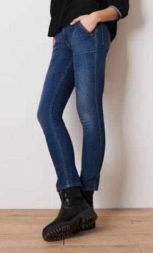 Ba&sh  Sally Straight Jeans Handbrushed Blue