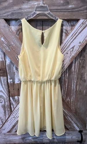 Lush Clothing Yellow Sundress