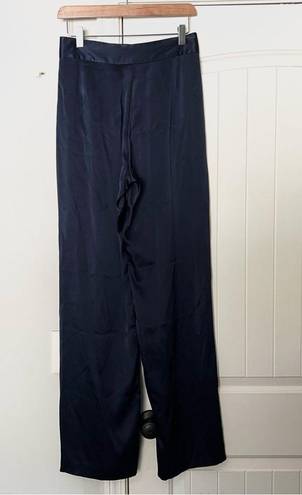 Michelle Mason NWT  Wide Leg Silk Trousers