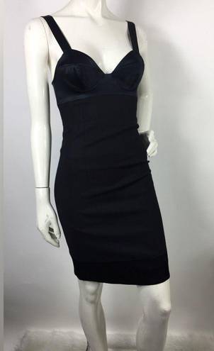 Rebecca Taylor  Wool Underwire Bustier Fitted Bodycon Dress 0