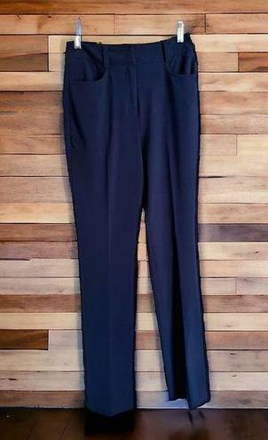 NY &  New York  Company Womens Pants Sz 2 Tall Navy Blue Dress NEW