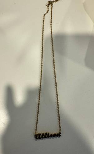 Gold Allison Necklace