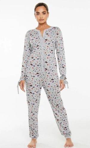 One Piece Savage Fenty grey  pajamas womens large