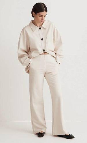 Madewell Ponte Wide-Leg Pants