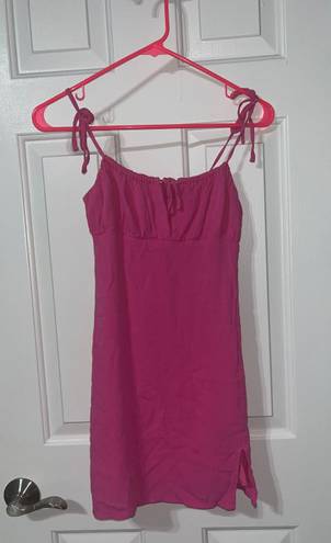 Garage Hot Pink Skip Dress