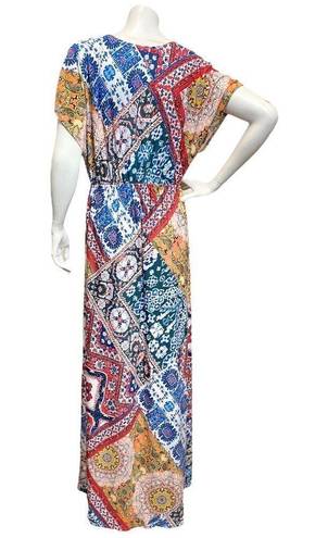 One World  L Maxi Multicolor Full Length Dress