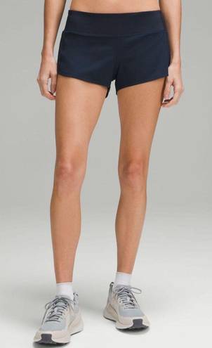 Lululemon Black Speed Up Shorts 2.5”