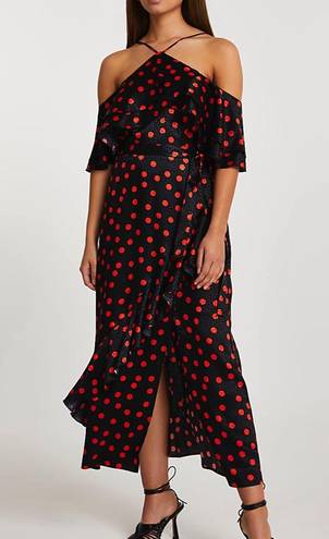 River Island New!! Pills Dot Maxi Dress