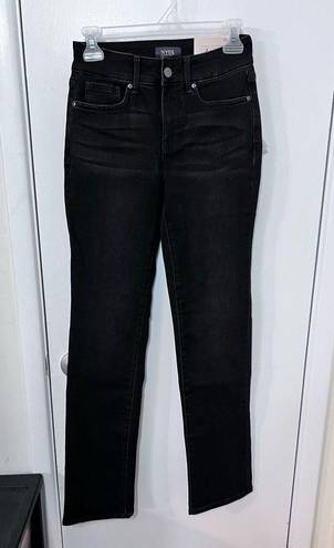 NYDJ  JEANS MARILYN STRAIGHT LIFTXTUCK TECHNOLOGY DARK JEANS SIZE 00 NEW P1-155