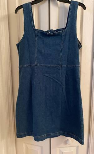 Denim Dress Blue Size L