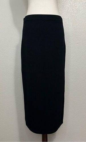 St. John  Basics Santana Knit Textured Essential Maxi Skirt