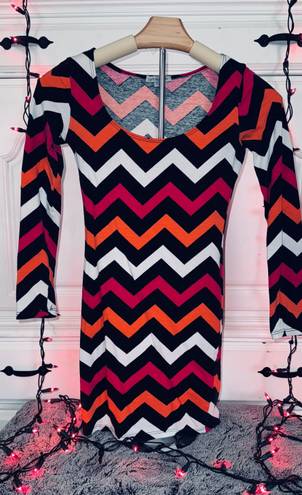 Charlotte Russe Zig zag short dress/ long shirt