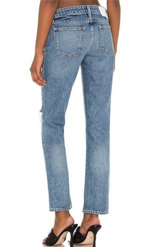 GRLFRND NWT  Kate Low Rise Slim Crop Jeans Hidden Hills