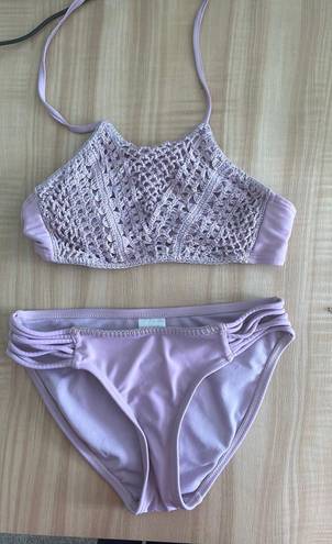 Xhilaration Crochet Bikini Set