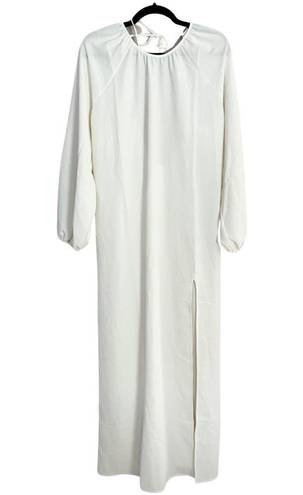 Hill House NWT  The Simone Maxi Dress in Coconut Milk (Offwhite) sZ M