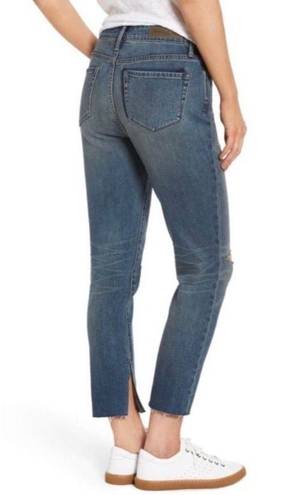 Treasure & Bond High Rise Loose & Skinny Distressed Cropped Jeans