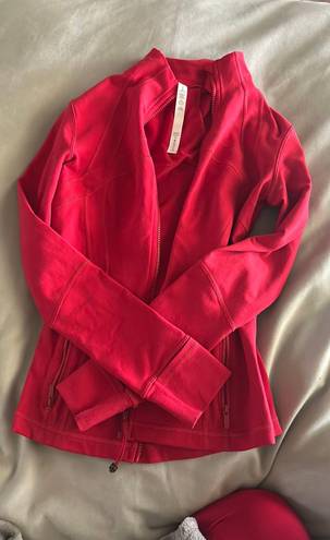 Lululemon Red Define Jacket