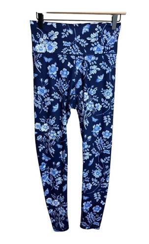 Terez TLC Floral-Print Smoothing Leggings