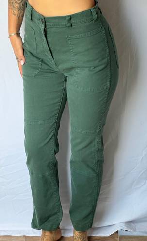 Madewell Green 90s Straight Pant