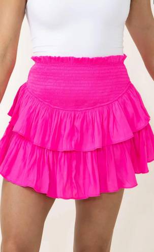 Mustard Seed Hot Pink  Skirt